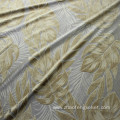 Polyester Two Tone Jacquard Velvet Curtain Fabric